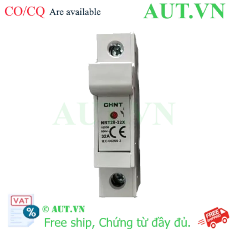 Ảnh của Đế cầu chì CHINT NRT28-32X 1P base (EU) 