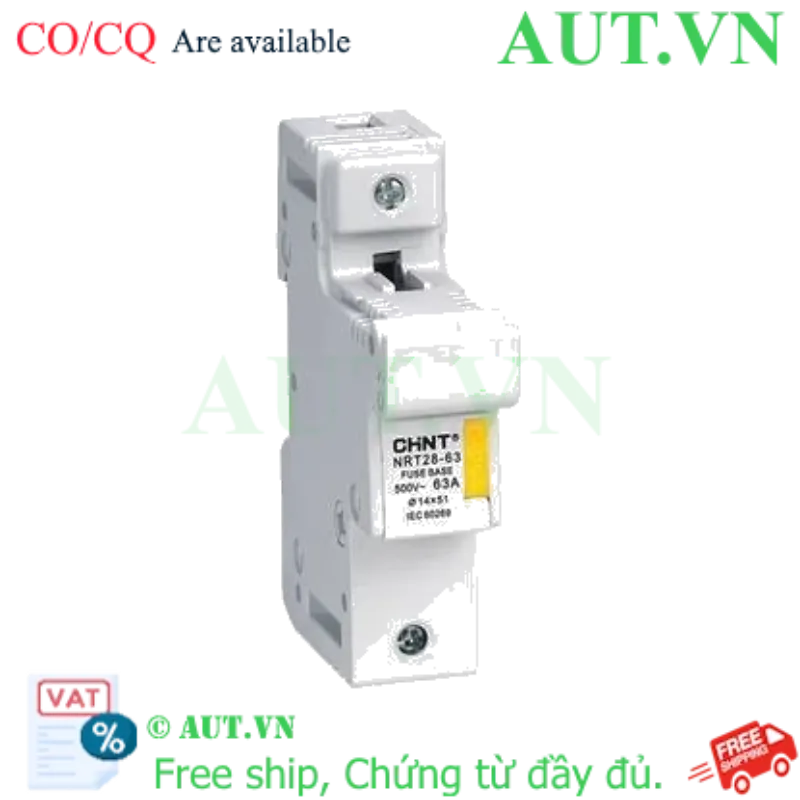 Ảnh của Đế cầu chì CHINT NRT28-63 1P base 