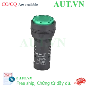 Ảnh của Đèn báo CHINT ND16-22A/2 220V GRN phi 22