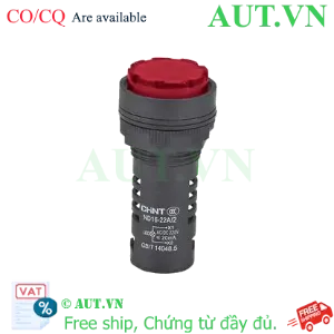 Ảnh của Đèn báo CHINT ND16-22A/2 220V RED phi 22