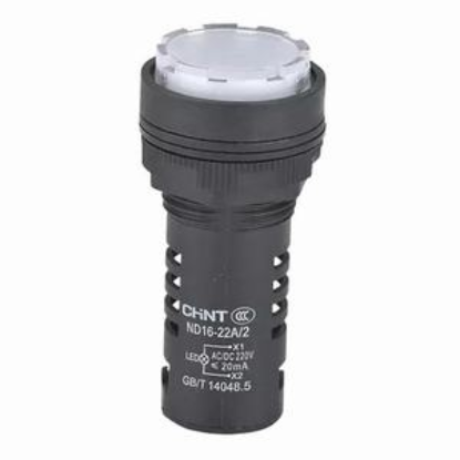 Ảnh của Đèn báo CHINT ND16-22A/2 220V WHT phi 22