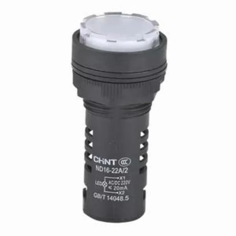 Ảnh của Đèn báo CHINT ND16-22A/2 220V WHT phi 22