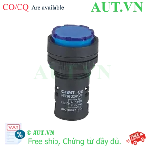 Ảnh của Đèn báo CHINT ND16-22AS/4 110V BLU phi 22