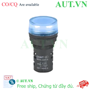 Ảnh của Đèn báo CHINT ND16-22BS/4 110V BLU phi 22