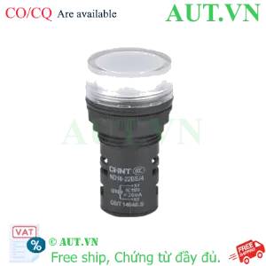 Ảnh của Đèn báo CHINT ND16-22BS/4 110V WHT phi 22