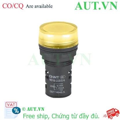 Ảnh của Đèn báo CHINT ND16-22BS/4 110V YEL phi 22