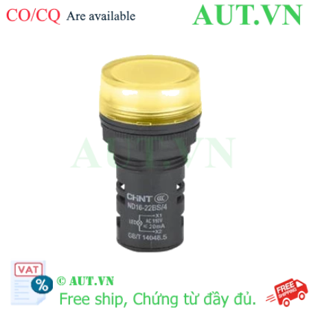 Ảnh của Đèn báo CHINT ND16-22BS/4 110V YEL phi 22