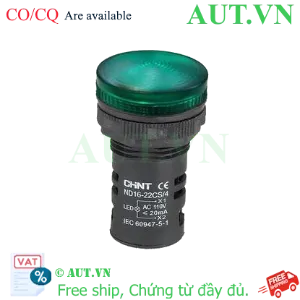 Ảnh của Đèn báo CHINT ND16-22CS/4 110V GRN phi 22