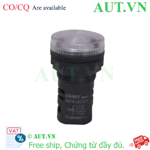 Ảnh của Đèn báo CHINT ND16-22CS/4 110V WHT phi 22