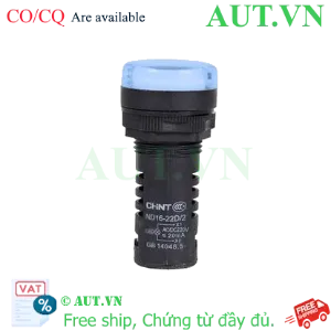Ảnh của Đèn báo CHINT ND16-22D/2 220V BLU phi 22