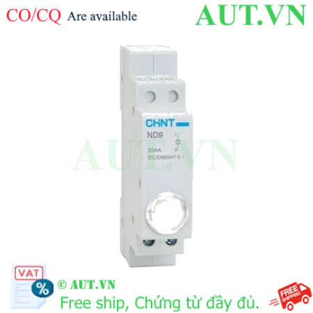 Ảnh của Đèn báo gắn thanh ray dạng module CHINT ND9-1/W 6.3V 