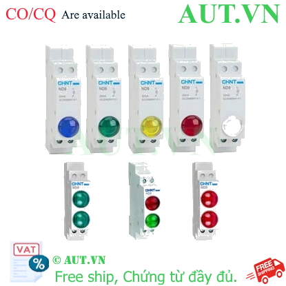 Ảnh của Đèn báo gắn thanh ray dạng module CHINT ND9-2/GB 110V 
