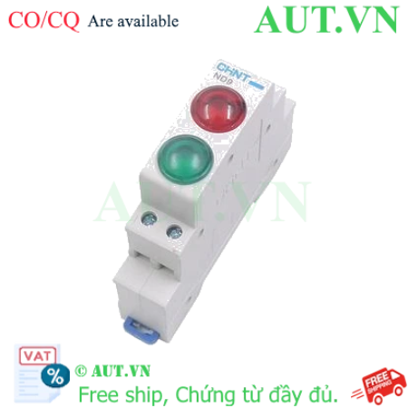 Ảnh của Đèn Báo Tín Hiệu Module CHINT ND9-2/GR 110V (Xanh/Đỏ) - AUT VN