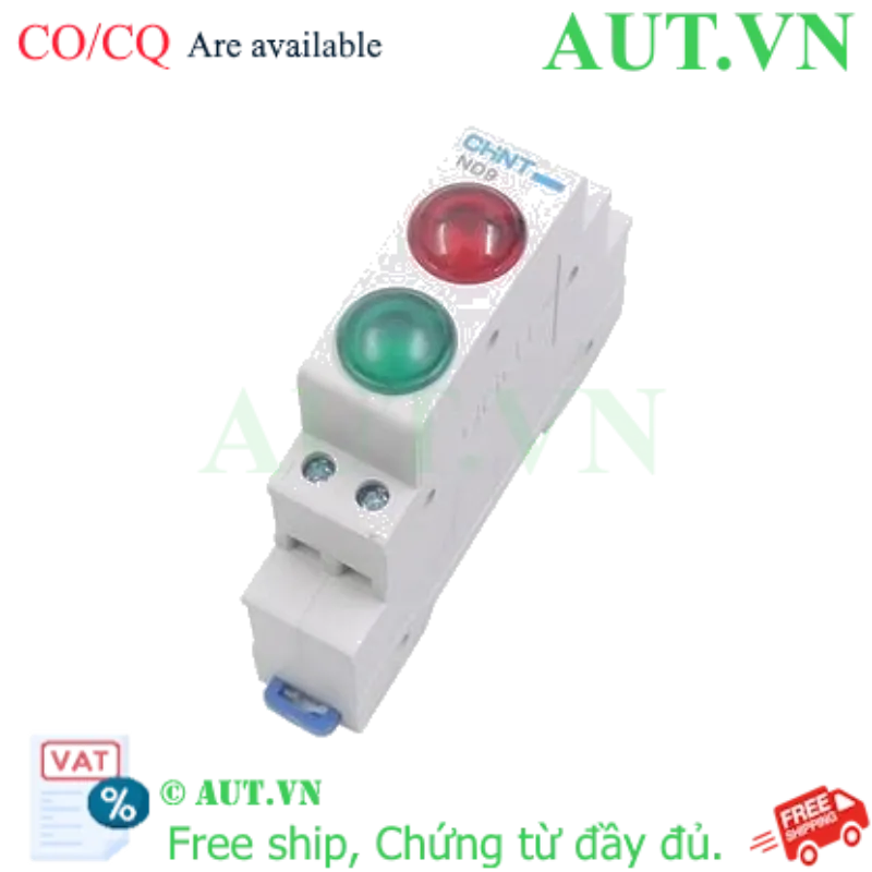 Ảnh của Đèn Báo Tín Hiệu Module CHINT ND9-2/GR 110V (Xanh/Đỏ) - AUT VN