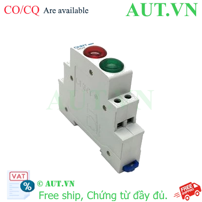 Ảnh của Đèn báo gắn thanh ray dạng module CHINT ND9-2/GR 24V 