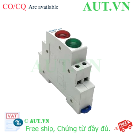 Ảnh của Đèn báo gắn thanh ray dạng module CHINT ND9-2/GR 24V 