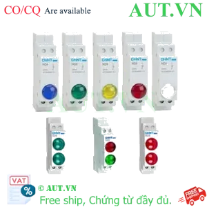 Ảnh của Đèn báo thanh ray module CHINT ND9-2/RW 24V (Đỏ/Trắng) | AUT VN
