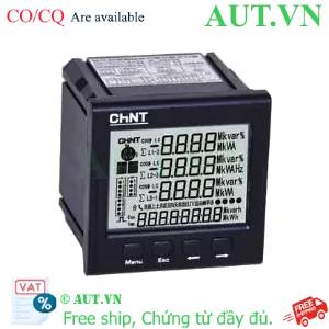 Ảnh của Đồng hồ 3 pha kỹ thuật số màn hình LCD CHINT PD7777-3S3 220V 5A 