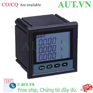Ảnh của Đồng hồ đa năng 3 pha kỹ thuật số màn LCD CHINT PD666-8S3 380V 5A 