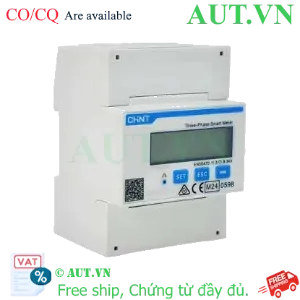 Ảnh của Đồng hồ đo công suất 3 pha CHINT DTSU666 3x138/240V 5(80)A 4P (no RS485) 