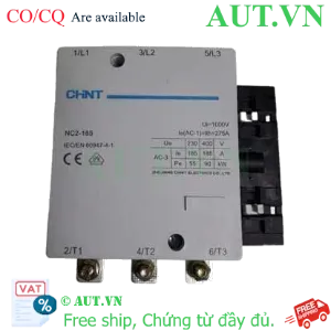 Ảnh của Khởi động từ 3 pha 220V NC2-185 220V Chint, mới 100%