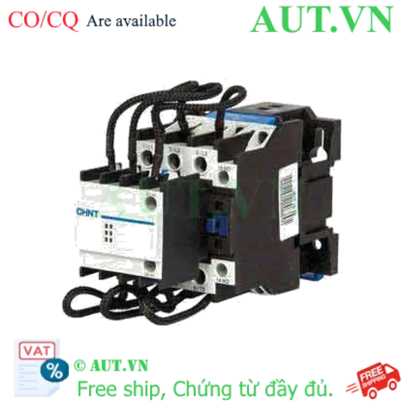 Ảnh của Khởi động từ cho tụ bù CHINT CJ19-63/21 220V 50/60Hz 