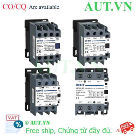Ảnh của Khởi động từ chống bụi CHINT NCX1-09 220V 50Hz 