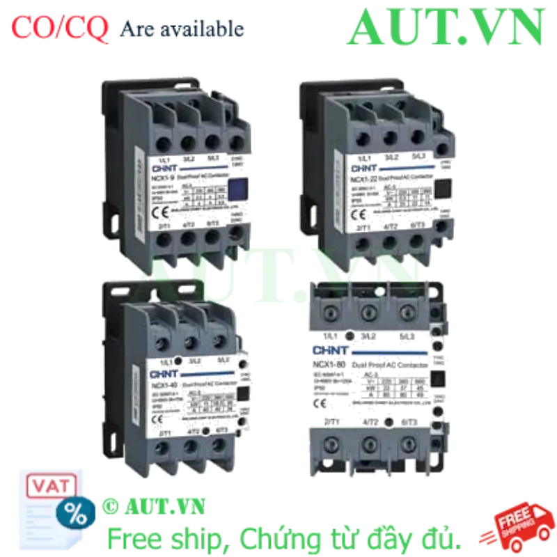 Ảnh của Khởi động từ chống bụi CHINT NCX1-32 220V 50Hz 