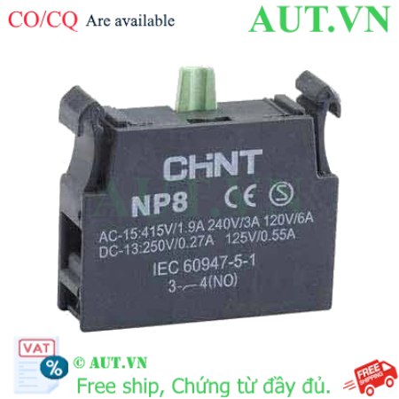 Ảnh của Khối tiếp điểm CHINT NP8 CONTACT UNITS NO 