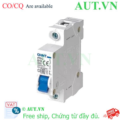 Ảnh của MCB CHINT eBG 1P B10 6kA 