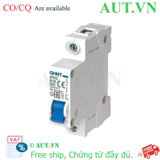 Ảnh của MCB CHINT eBG 1P B10 6kA 