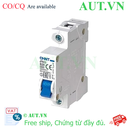Ảnh của MCB CHINT eBG 1P B20 6kA 