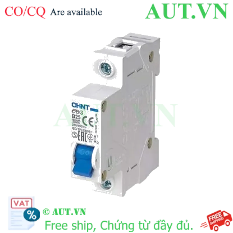 Ảnh của MCB CHINT eBG 1P B25 6kA 