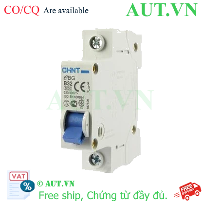 Ảnh của MCB CHINT eBG 1P B32 6kA 