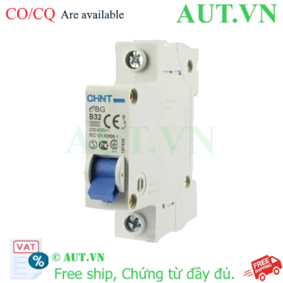 Ảnh của MCB CHINT eBG 1P B32 6kA 