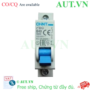 Ảnh của MCB CHINT eBG 1P B40 6kA 
