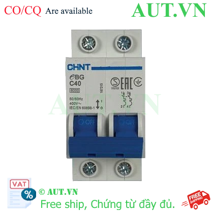 Ảnh của MCB CHINT eBG 2P C40 6kA 