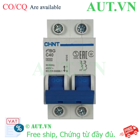 Ảnh của MCB CHINT eBG 2P C40 6kA 