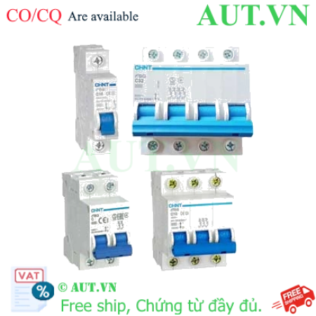 Ảnh của MCB CHINT eBG 4P C4 6kA 
