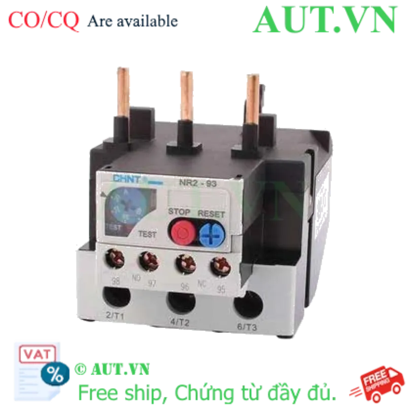 Ảnh của Relay nhiệt CHINT NR2-93 30-40A chính hãng, mới 100%