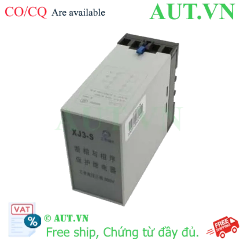Ảnh của Rơ le bảo vệ pha và điện áp CHINT XJ3-S AC380V, 79-100%