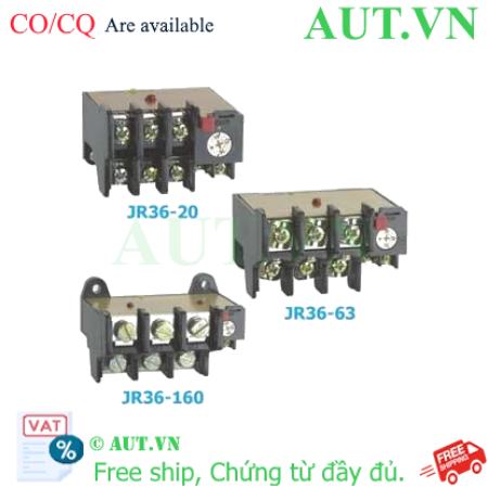 Ảnh của Rơ le nhiệt CHINT JR36-20 3.2-5A 
