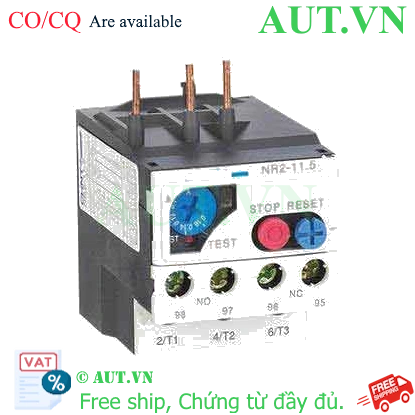 Ảnh của Rơ le nhiệt CHINT NR2-11.5/Z 0.1-0.16A 
