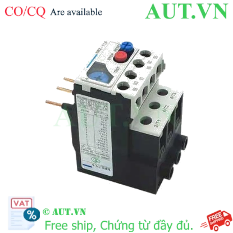 Ảnh của Rơ le nhiệt CHINT NR2-11.5/Z 0.25-0.4A 