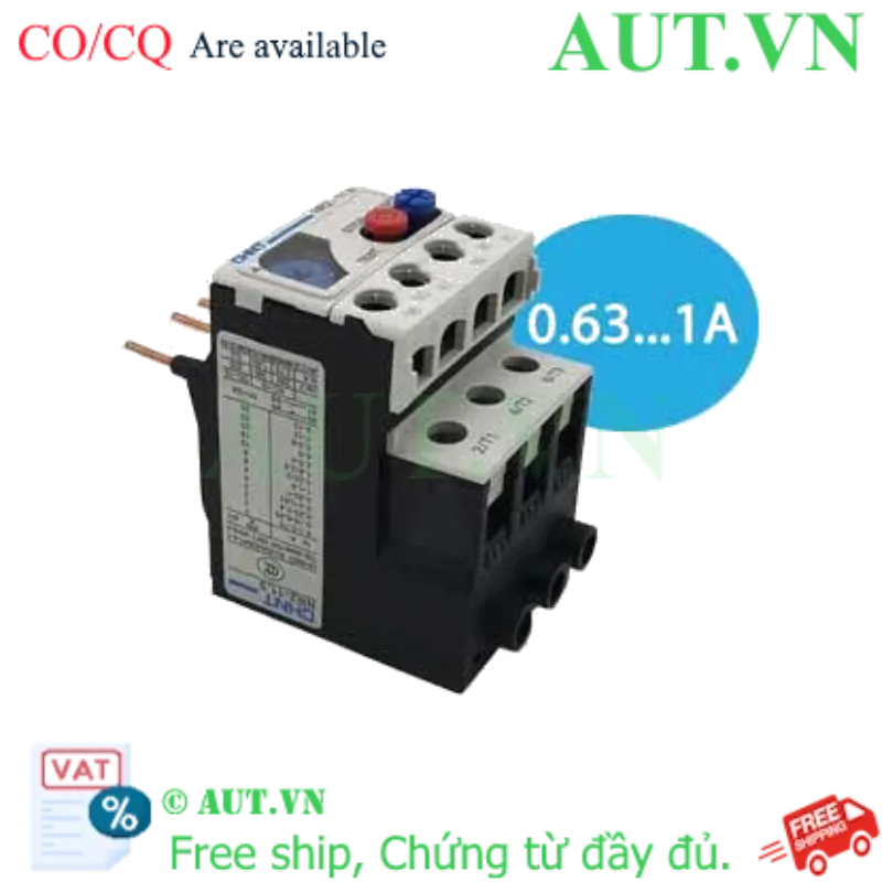 Ảnh của Rơ le nhiệt CHINT NR2-11.5/Z 0.63-1A 