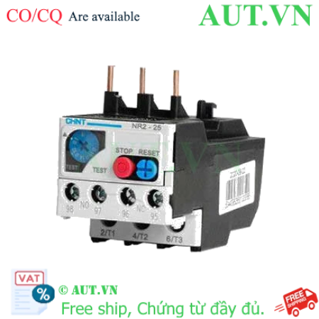 Ảnh của Rơ le nhiệt CHINT NR2-25 0.1-0.16A 