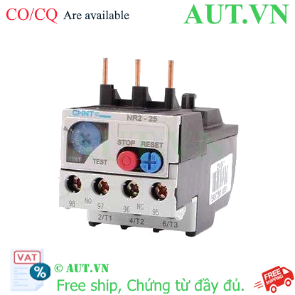 Ảnh của Rơ le nhiệt CHINT NR2-25 0.16-0.25A 