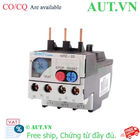 Ảnh của Rơ le nhiệt CHINT NR2-25 0.16-0.25A 