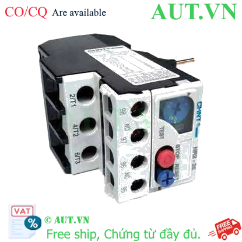 Ảnh của Rơ le nhiệt CHINT NR2-25 0.4-0.63A 