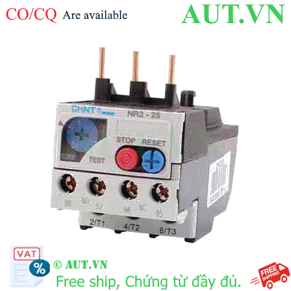 Ảnh của Rơ le nhiệt CHINT NR2-25 0.63-1A 